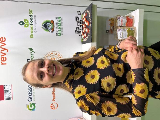 Saskia Tersteeg, co-founder and R&D manager of The Time-Traveling Milkman, speaks with us live from Fi Europe. 